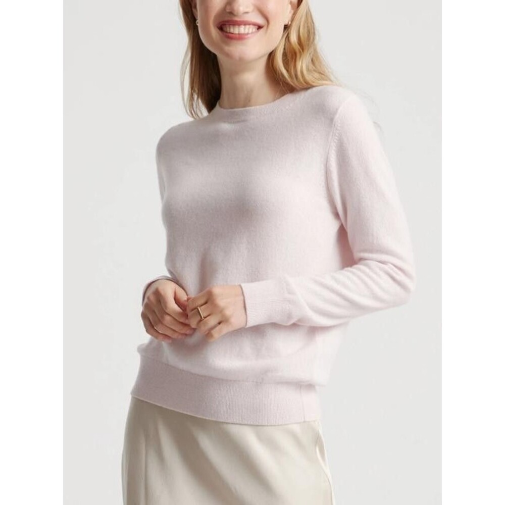 Vince Plush Pink Womens Size S Cashmere Sweater - Picture 10 of 12